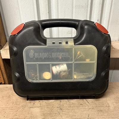 281 BLACK AND DECKER ROTARY TOOL AND CASE