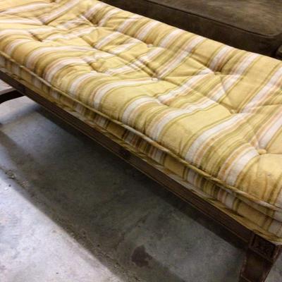 MCM Wood and Cloth Bench