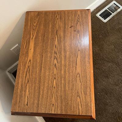 Wooden Two Drawer Night Stand