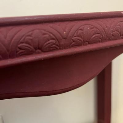 Rectangular Side Table with Shelf