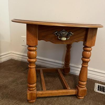 Wooden Round Table