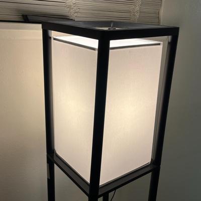 Floor Lamp with Shelves (B)