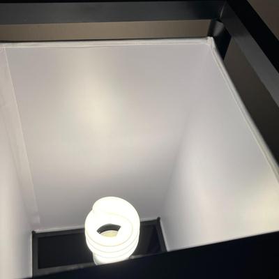 Floor Lamp with Shelves (B)