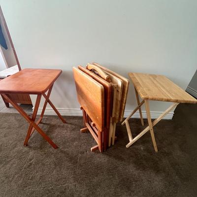 6 Set of Folding TV Trays