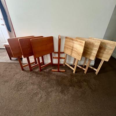 6 Set of Folding TV Trays