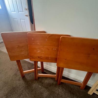 6 Set of Folding TV Trays