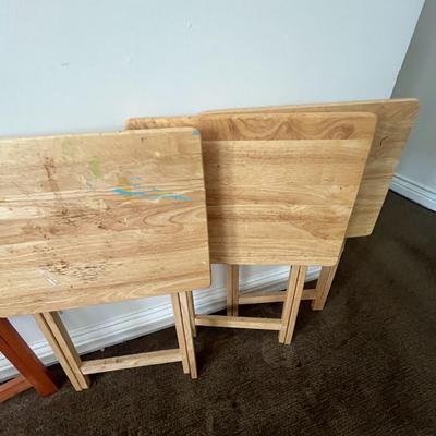 6 Set of Folding TV Trays