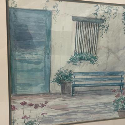 Vintage Framed Replication Painting for Wall