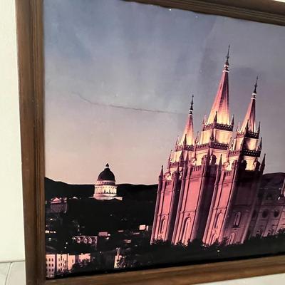 Impact Living Salt Lake City Temple Paint Frame