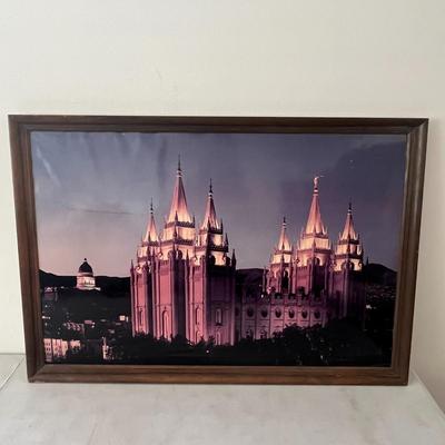 Impact Living Salt Lake City Temple Paint Frame