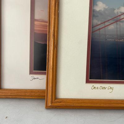 On A Clear Day & Dawn Frames by Mark Reuben