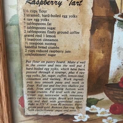 Gail Monroe Art Prints Apple Charlotte & Raspberry Tart