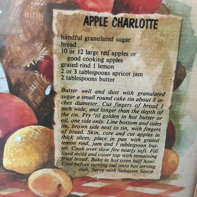 Gail Monroe Art Prints Apple Charlotte & Raspberry Tart