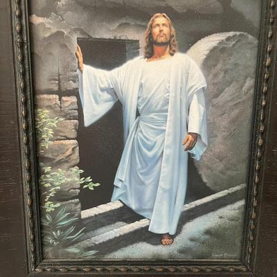 Jesus Christ Resurrection Art Frame