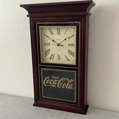 Coca Cola Brown Wall Clock With Battery Options