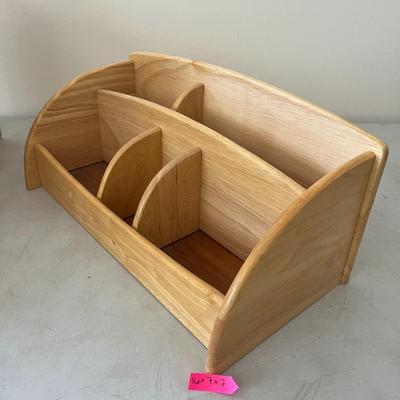Wood Desk Organizers- Pack of 2