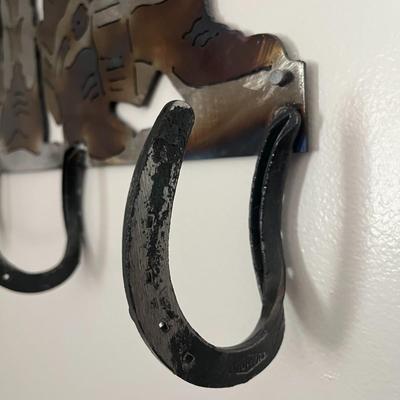 Metal Boot 5 Hooks & Hanger