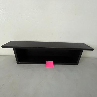3 Black Multipurpose Wall Shelves