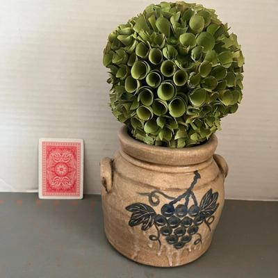 2 Water Can Planter & Flower Pot With Green Artificial Plant