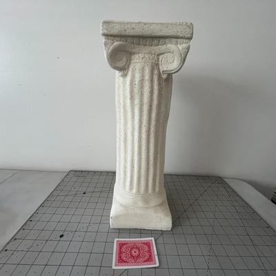 Old Ecru Greek Style Ancient Column Decor Pillar