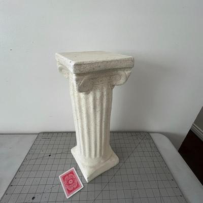 Old Ecru Greek Style Ancient Column Decor Pillar