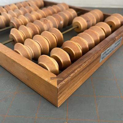 Vintage Wood Abacus Beads