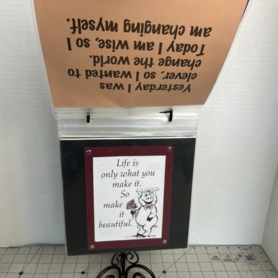 Flip Photo Frame Stand