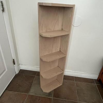 Narrow Corner Shelf