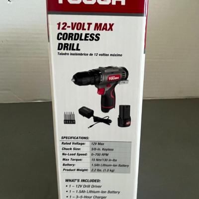 New 'Hyper Tough' 12V Max Lithium-Ion Cordless 3/8-inch Drill Driver