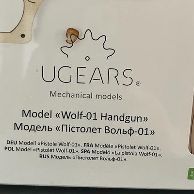 UGears Gun Kit Wolf-01 Handgun Mechanical Models
