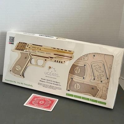 UGears Gun Kit Wolf-01 Handgun Mechanical Models