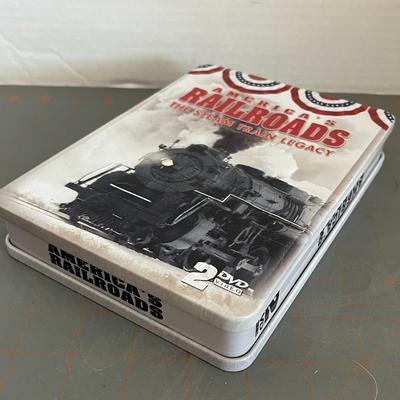 2 America Railroads - the steam train legacy DVD