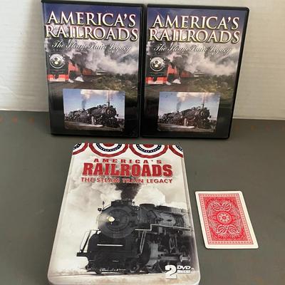 2 America Railroads - the steam train legacy DVD