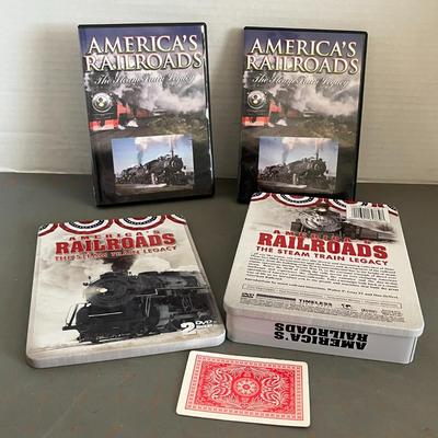 2 America Railroads - the steam train legacy DVD