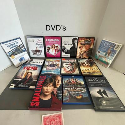 Various Types of DVDs Pack of 14