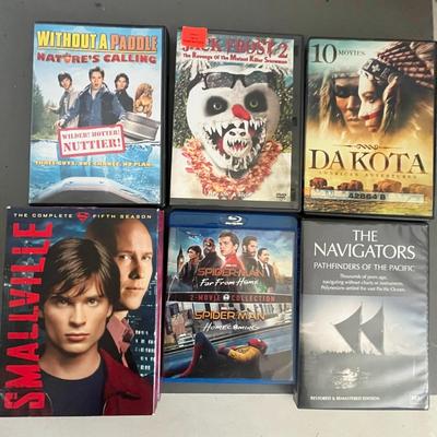 Various Types of DVDs Pack of 14