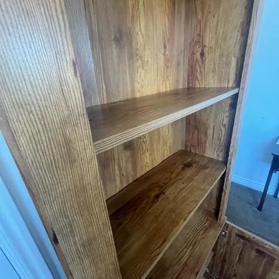 5 Shelf Bookcase With Doors