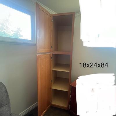 Pantry Cabinet 24"Wx84"Hx24"D