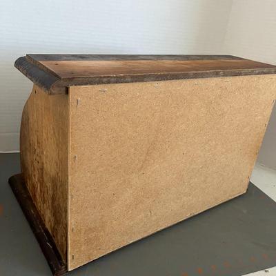 Vintage Wooden Bread Box