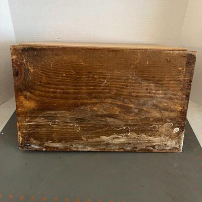 Vintage Wooden Bread Box