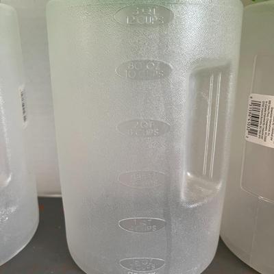 Plastic Utility Measuring Container Pack of 9