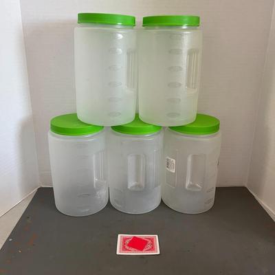 Plastic Utility Measuring Container Pack of 9