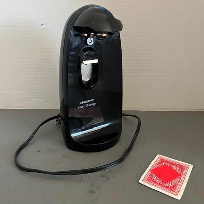 Black & Decker Grand Openings Black Electric Can Opener CO1200B