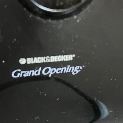 Black & Decker Grand Openings Black Electric Can Opener CO1200B