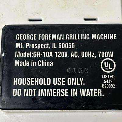 George Foreman Lean Mean Fat Grilling Machine