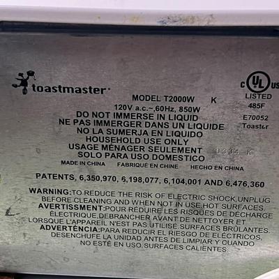 Toastmaster Toaster T2000W