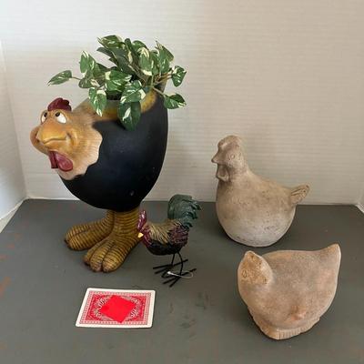 Set of 4 Bird Home Decor Items