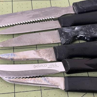 Knife Block with various knives