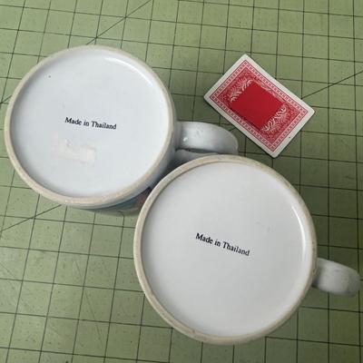 Mickey & Minnie Mouse Coffee Cup Mug Set