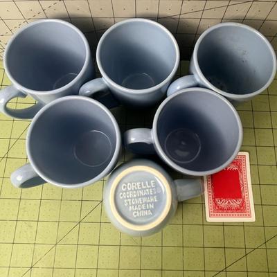 Corelle Coordinates' Blue Mugs - Set of 6